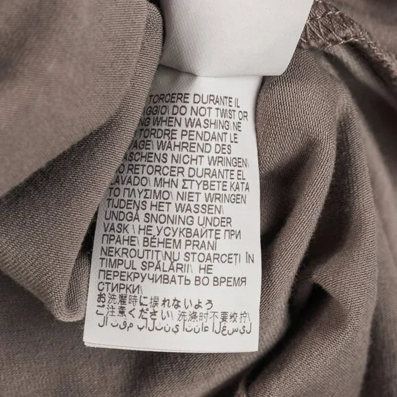 Brunello Cucinelli SS/16 Taupe Cotton Jersey Monili-Bead T-Shirt - Picture 9 of 10